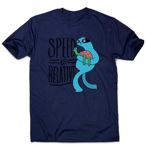 Speed is relative men's t-shirt - Graphic Gear