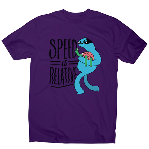 Speed is relative men's t-shirt - Graphic Gear