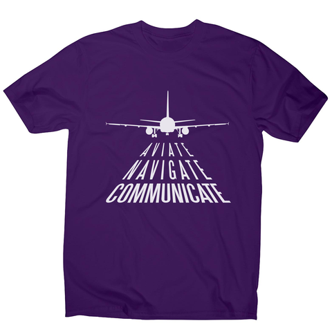 Aviation quote men's t-shirt - Graphic Gear