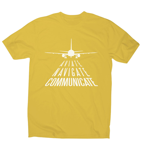 Aviation quote men's t-shirt - Graphic Gear