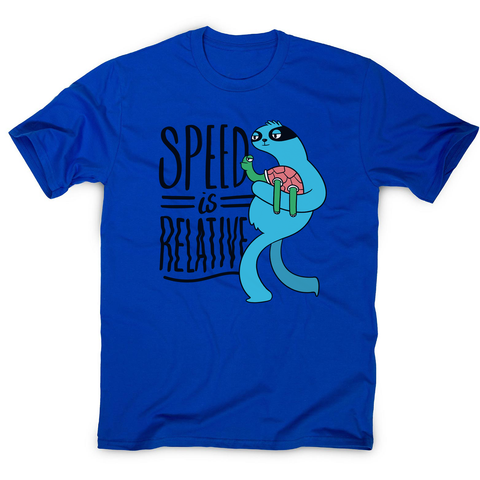 Speed is relative men's t-shirt - Graphic Gear