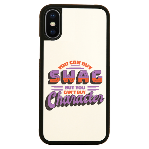 Swag character iPhone case cover 11 11Pro Max XS XR X - Graphic Gear