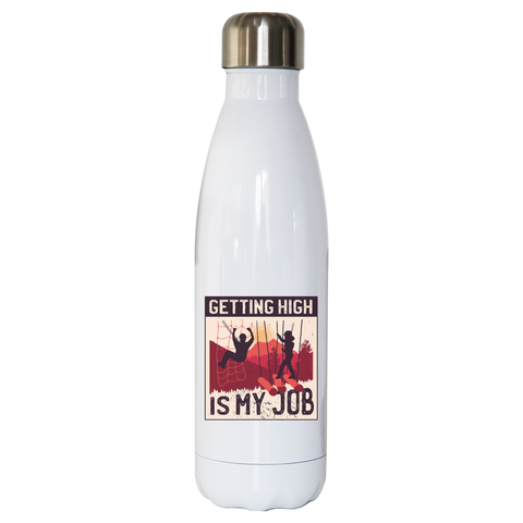 Getting High water bottle stainless steel reusable - Graphic Gear