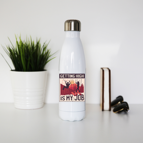 Getting High water bottle stainless steel reusable - Graphic Gear
