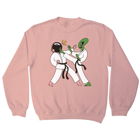 Space karate funny sweatshirt - Graphic Gear