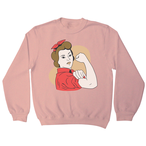 Rosie the riveter sweatshirt - Graphic Gear