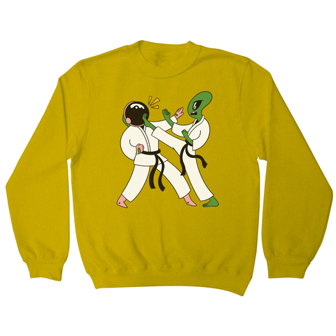 Space karate funny sweatshirt - Graphic Gear