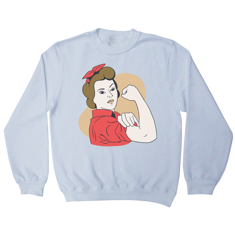 Rosie the riveter sweatshirt - Graphic Gear