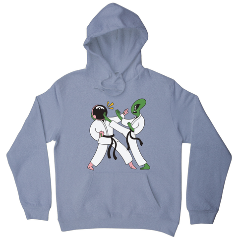 Space karate funny hoodie - Graphic Gear