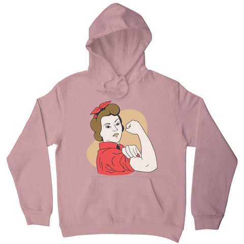 Rosie the riveter hoodie - Graphic Gear