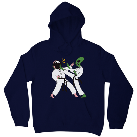 Space karate funny hoodie - Graphic Gear