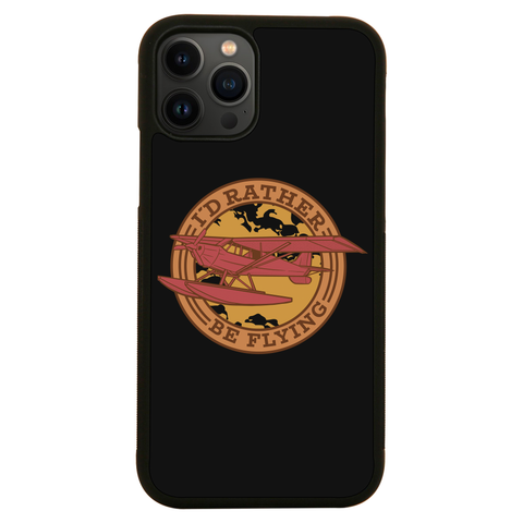 Airplane flying badge iPhone case iPhone 13 Pro