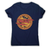 Airplane flying badge women's t-shirt Navy