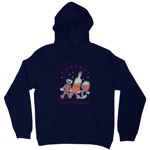 Alcoholic friends hoodie Navy