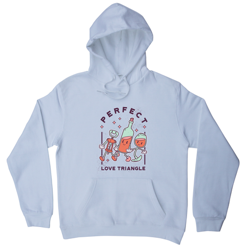 Alcoholic friends hoodie White