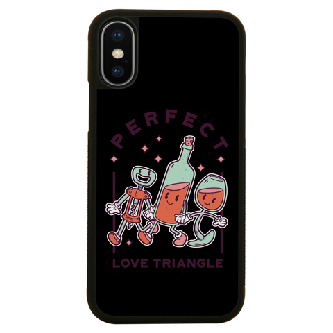Alcoholic friends iPhone case iPhone XS