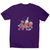 Alcoholic friends men's t-shirt Purple