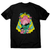 Alien cat men's t-shirt Black