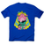 Alien cat men's t-shirt Blue
