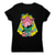 Alien cat women's t-shirt Black