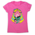 Alien cat women's t-shirt Pink