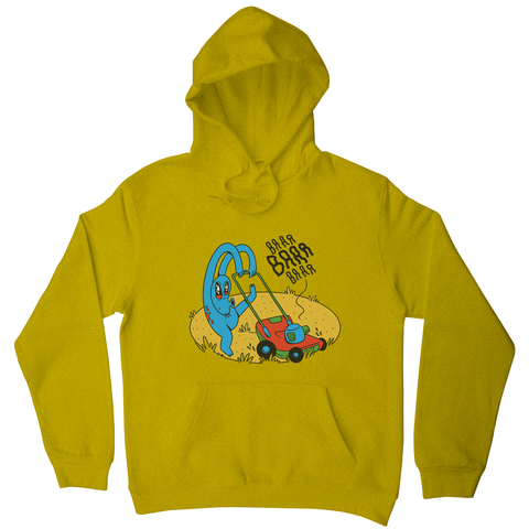 Alien crop circle hoodie Yellow
