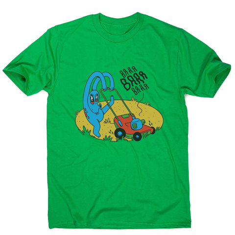 Alien crop circle men's t-shirt Green