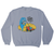 Alien crop circle sweatshirt Grey