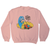 Alien crop circle sweatshirt Nude