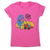 Alien crop circle women's t-shirt Pink