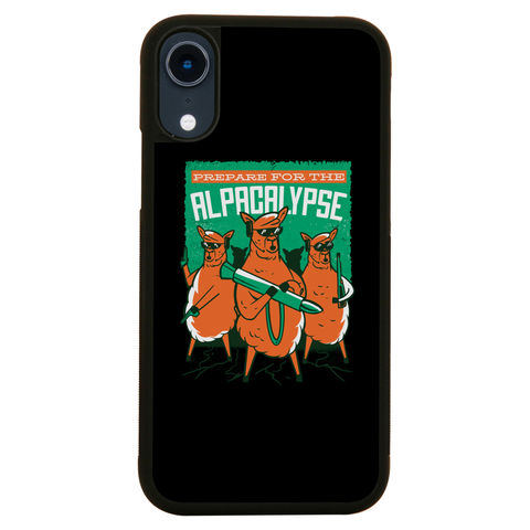 Alpacalypse iPhone case iPhone XR