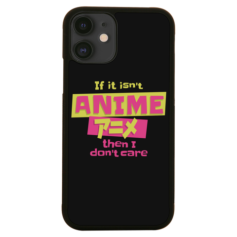 Anime fan quote iPhone case iPhone 12