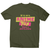 Anime fan quote men's t-shirt Military Green