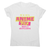 Anime fan quote women's t-shirt White