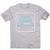 Antisocial club funny quote men's t-shirt Grey