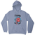 Antisocial yarn ball knitting hoodie Grey