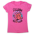 Antisocial yarn ball knitting women's t-shirt Pink