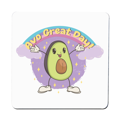 Avo great day coaster drink mat Set of 4