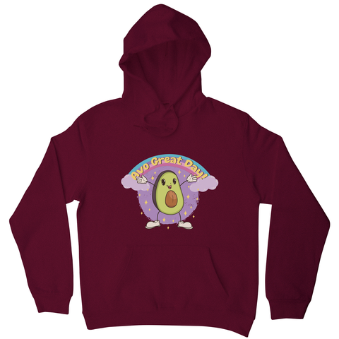 Avo great day hoodie Burgundy