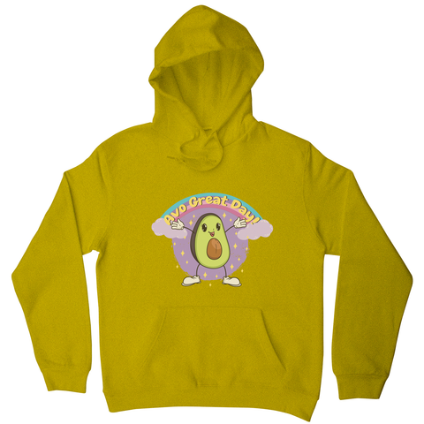 Avo great day hoodie Yellow