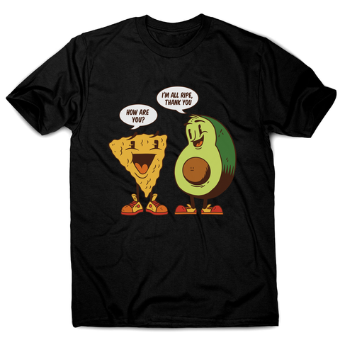 Avocado nacho men's t-shirt Black