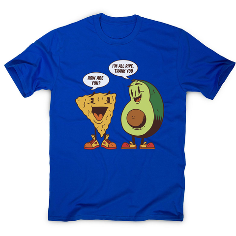 Avocado nacho men's t-shirt Blue