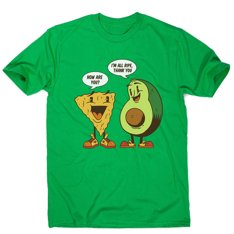 Avocado nacho men's t-shirt Green