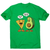 Avocado nacho men's t-shirt Green