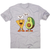 Avocado nacho men's t-shirt Grey