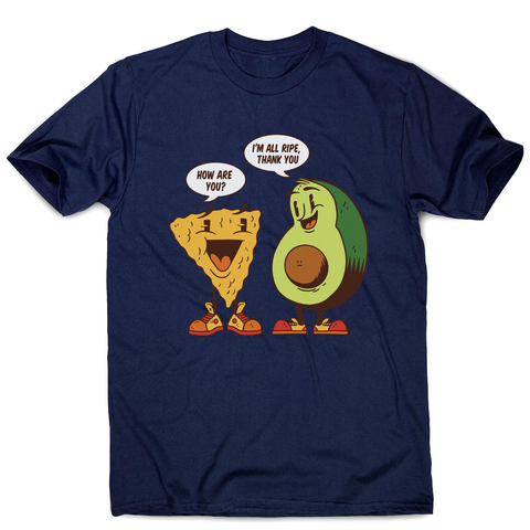 Avocado nacho men's t-shirt Navy
