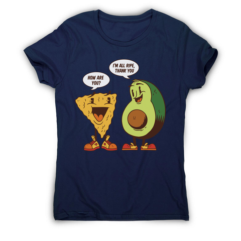 Avocado nacho women's t-shirt Navy