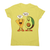 Avocado nacho women's t-shirt Yellow