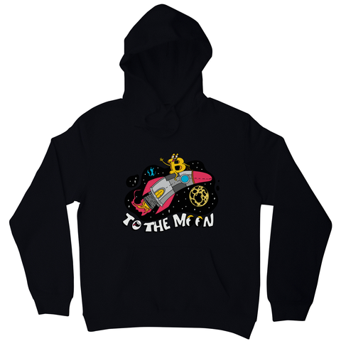 Bitcoin rocker hoodie Black