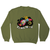 Bitcoin rocker sweatshirt Olive Green